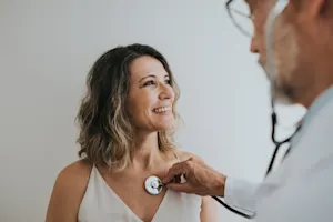 Female Patient Smiling