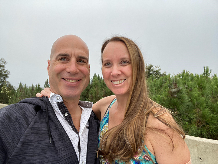 Tricia and her partner