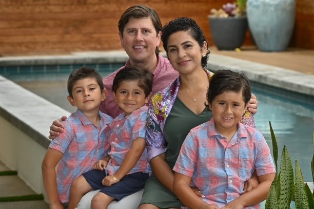 Family Smiling after Treatment