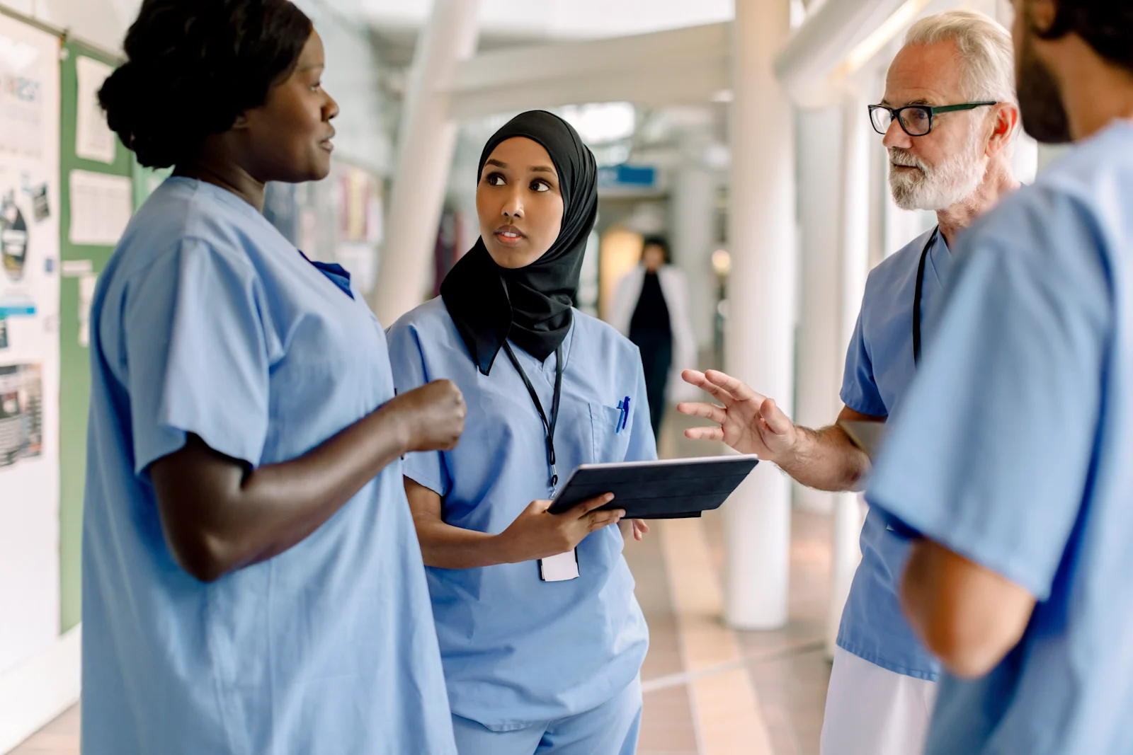 Group of Nurses talking