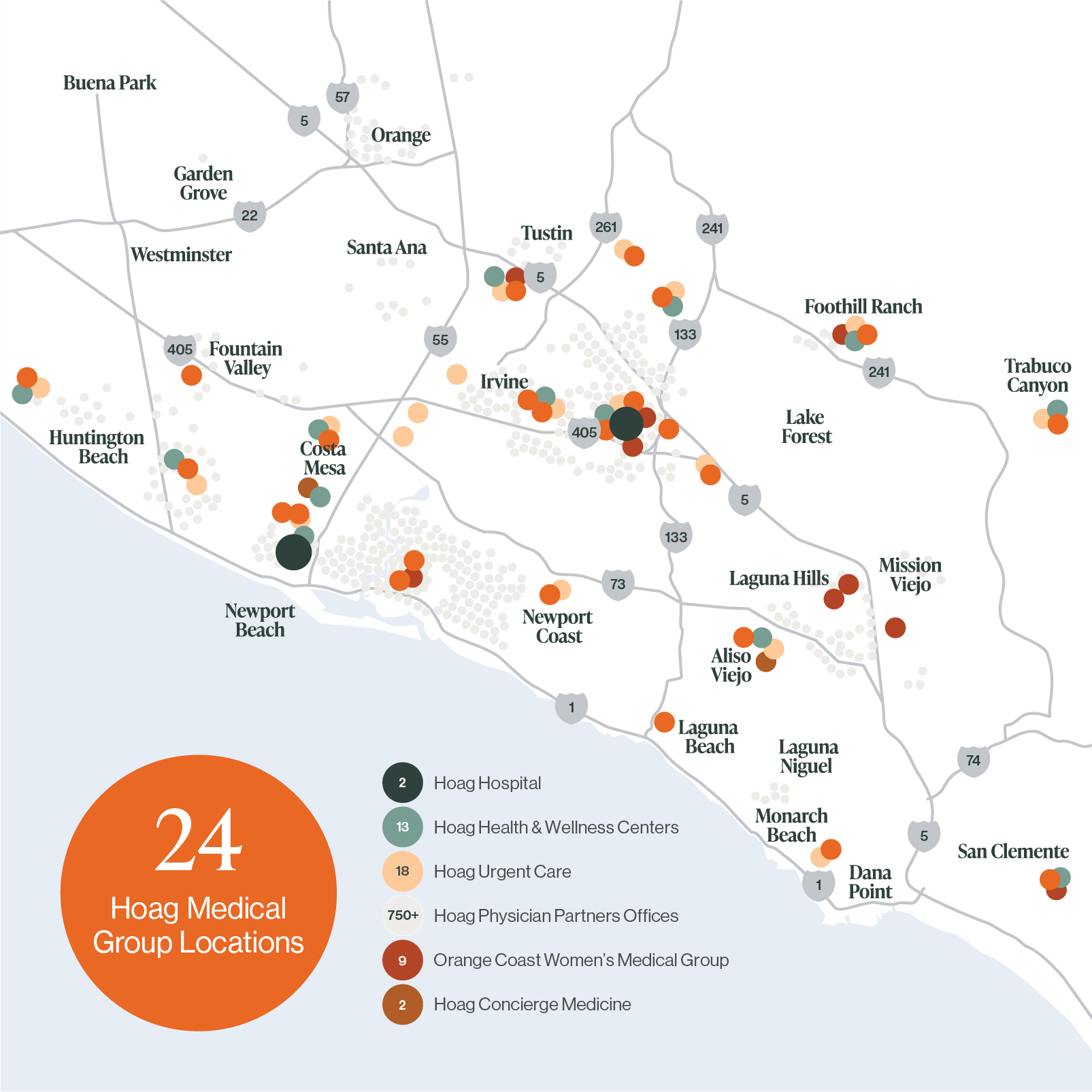 Hoag Medical Group Locations 2025
