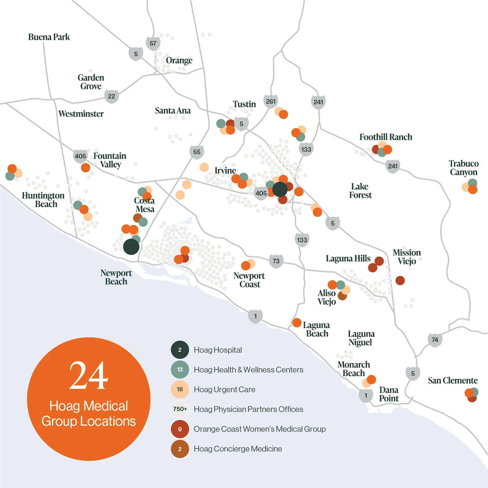 Hoag Medical Group Locations 2025