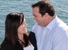 Couple Smiling at Each Other