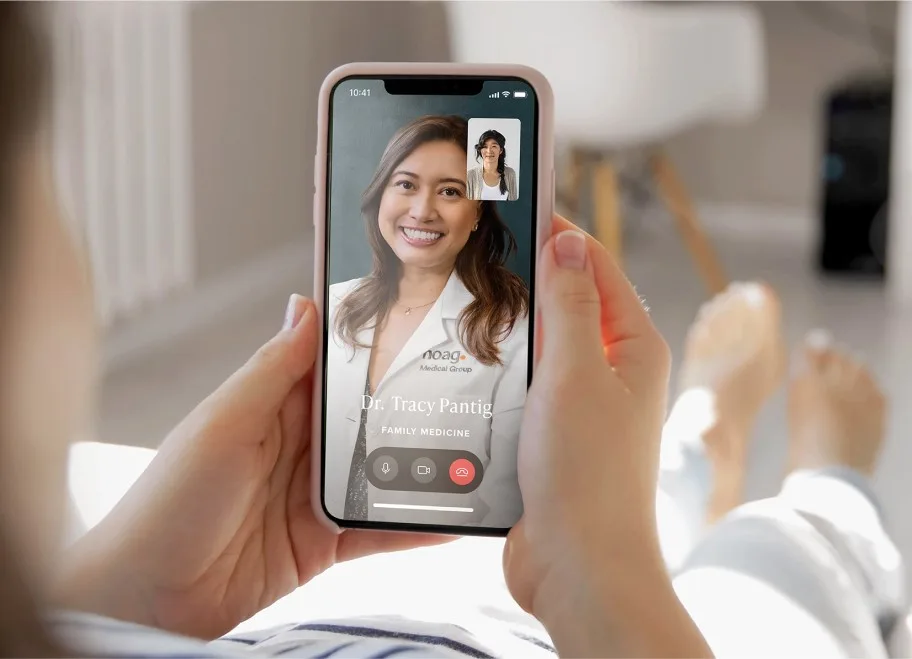 A digital health appointment