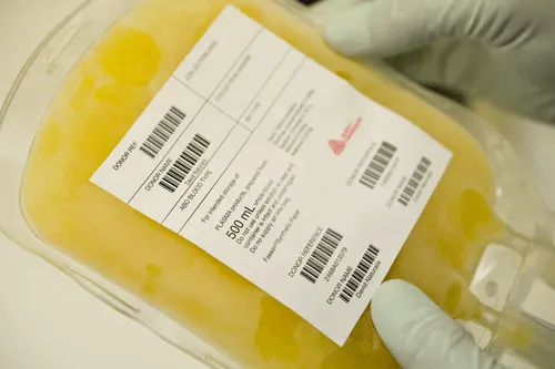 A bag of plasma