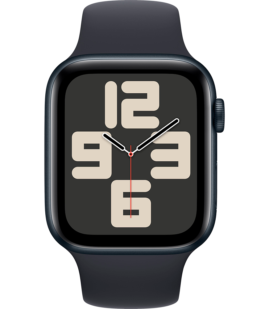 Apple Watch SE 2023 44 mm Midnight Sport Band 2