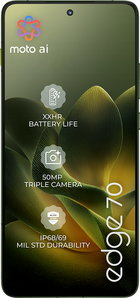 Motorola Edge 70 Bronze Green 2