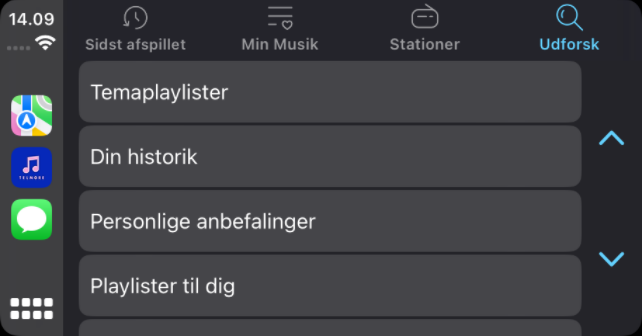 Hjælp - Telmore Musik, Apple Carplay - Image 4