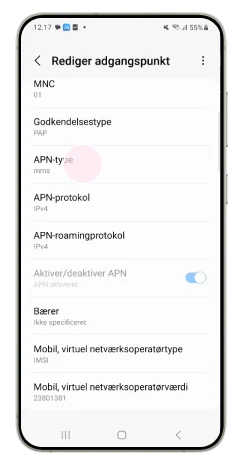 Samsung indstil mms - Step 6 - Image