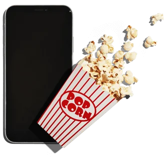 Mobil og popcorn - Image