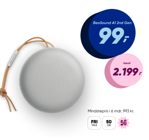 Beosound A1 banner gray mist