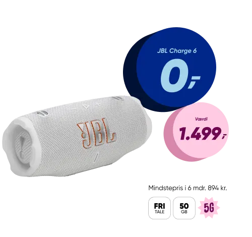 JBL Charge 6 0 kr HERO