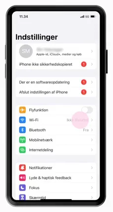 Aktiver eSIM uden app - Step 1 - Image