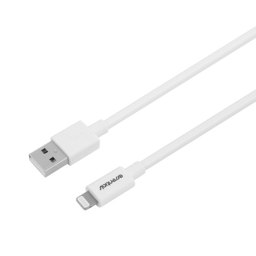 Essentials USB-A - Lightning Cable, MFi, 1m, White 1