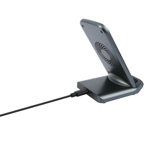 Essentials Qi Wireless Charging Stand, 15W, USB-C Cable, 1m 3