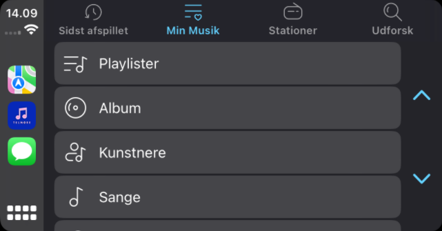 Hjælp - Telmore Musik, Apple Carplay - Image 2