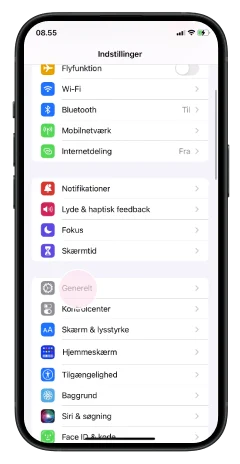 Nulstil iPhone - Step 1 - Image