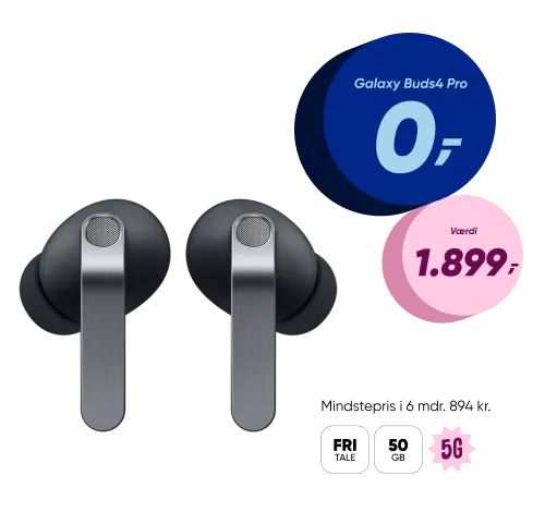 Samsung Galaxy Buds4 Pro 0 kr HERO