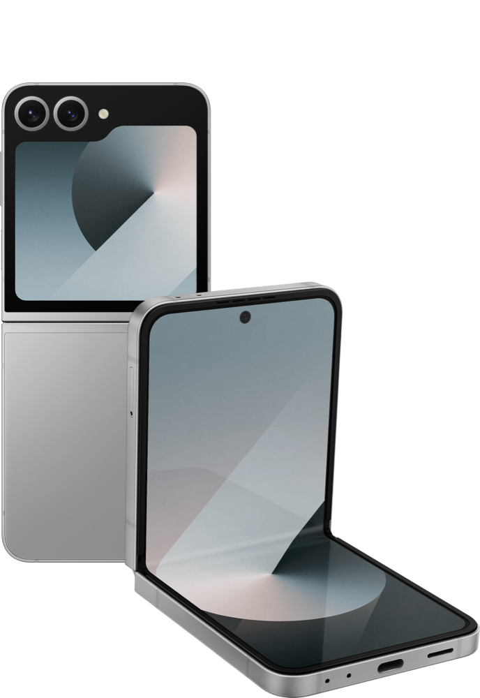 Samsung Galaxy Z Flip6 Silver Shadow 2