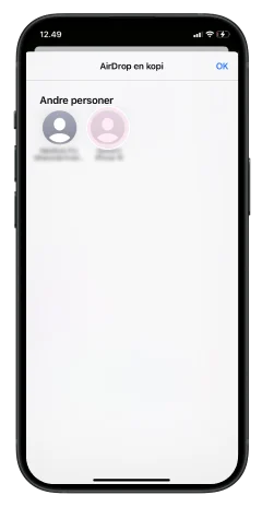 Airdrop iPhone - Step 5 - Image