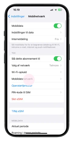 Apple nulstil netværk - Step 2 - Image
