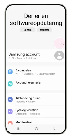 Android nulstil netværk - Step 1 - Image
