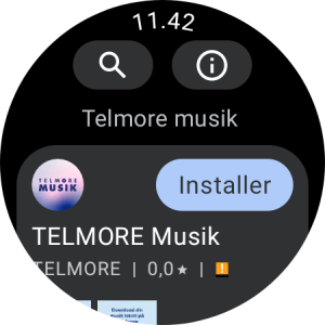 Hjælp - Telmore Musik, Wear OS - Image 1