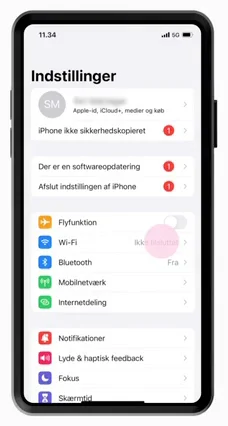 Aktiver eSIM med app - Step 1 - Image