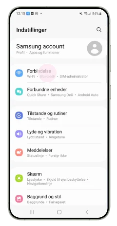 Samsung indstil mms - Step 1 - Image
