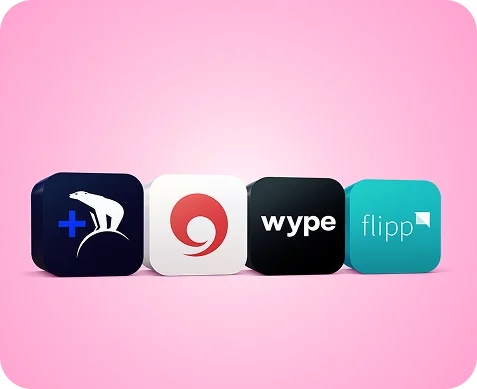 Nordisk film+, Pling, Wype og Flipp
