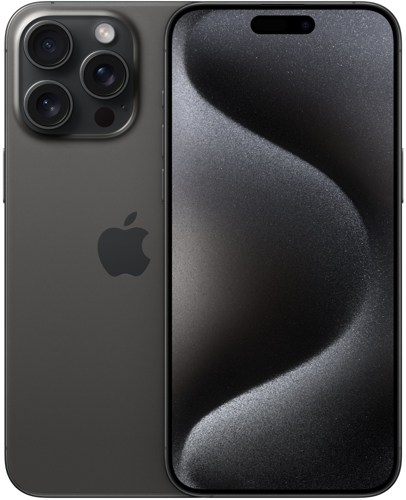 Apple iPhone 15 Pro Max black 2