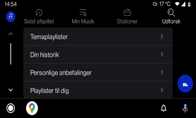 Hjælp - Telmore Musik, Android auto - Image 5