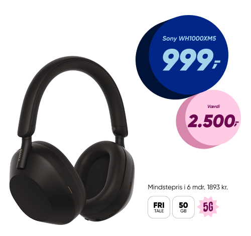Sony XM5 Hero