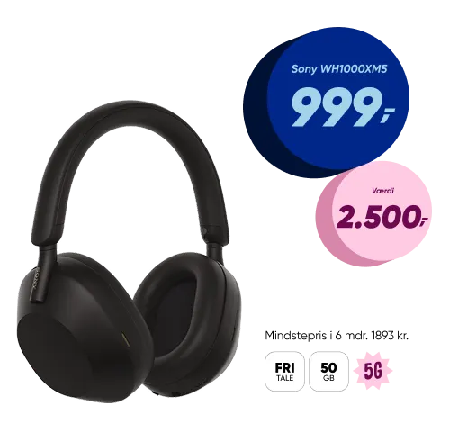 Sony XM5 Hero