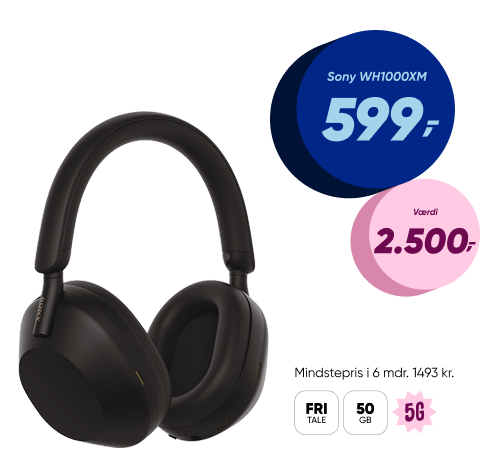 Sony XM5 Hero