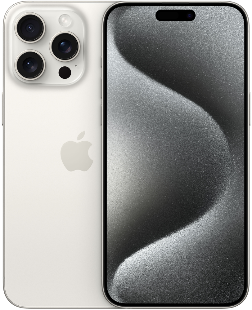 Apple iPhone 15 Pro Max white 2