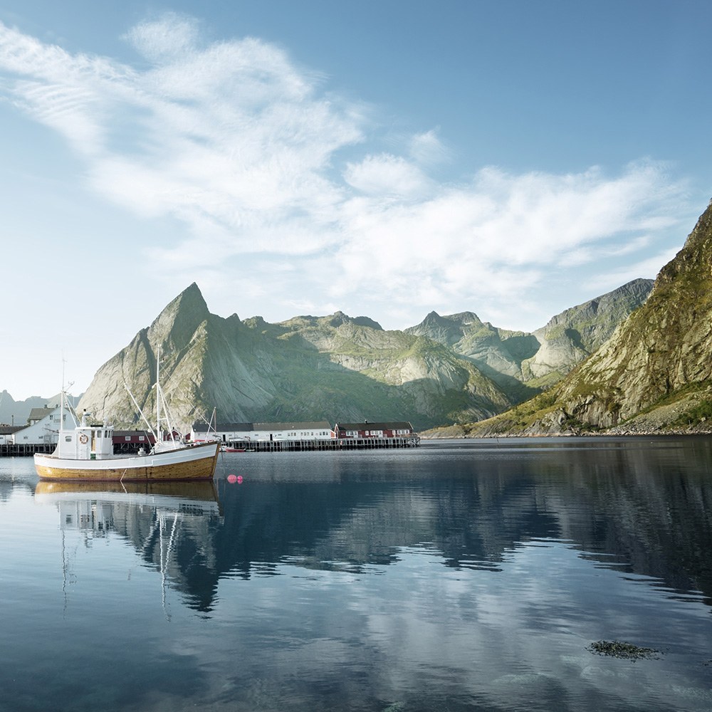 Norwegian village 