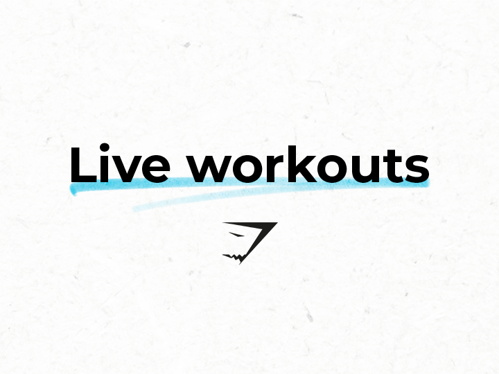 Join Us For Live Workouts in January 2022