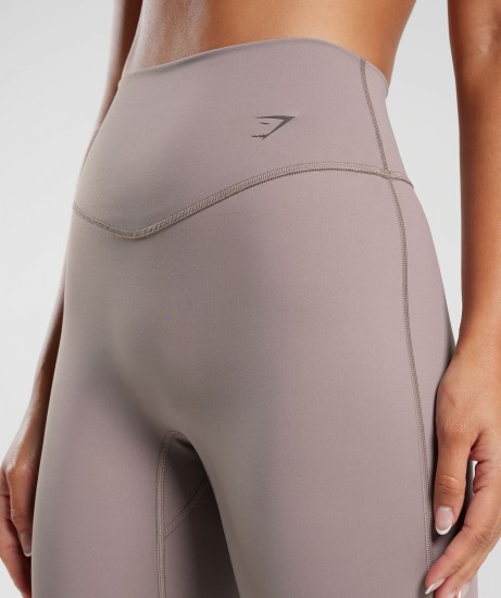 Fabletics Ultra High-Waisted Mesh Pocket 7/8 Womens Storm Cloud Multi Size