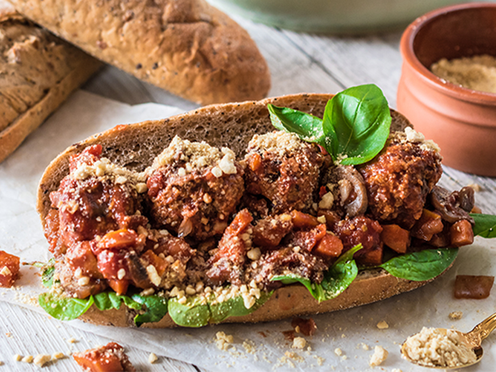 Try This Delicious Vegan Meatball Sub Meal Prep Recipe