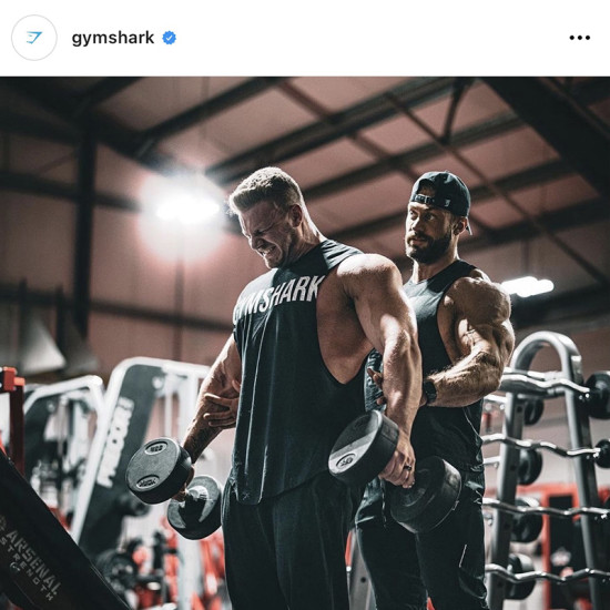 gymshark  instagram