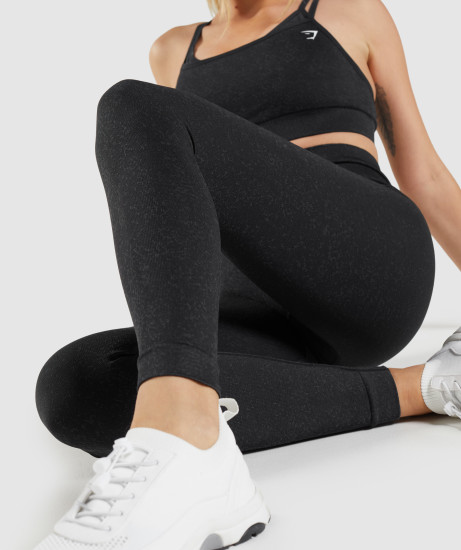 HIIT ribbed seamless bra in dark gray exclusive to ASOS
