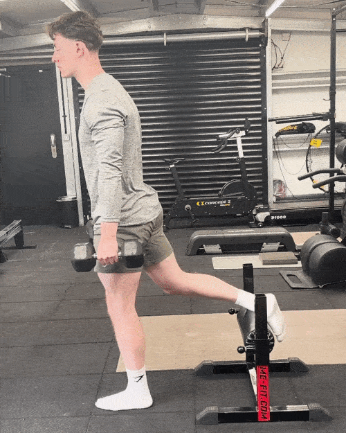 Dumbbell Split Squat - Develop Better Leg Symmetry 