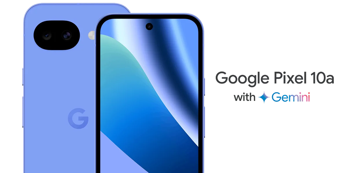 An image of a Pixel 10a phone and logo.