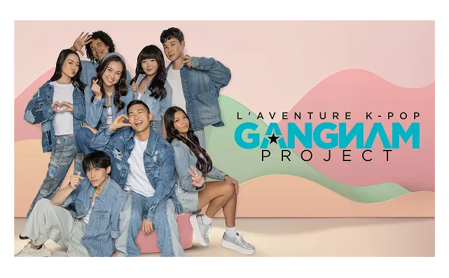 A promotional poster for the 'Gangnam Project'.