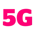 Une icône 5G.