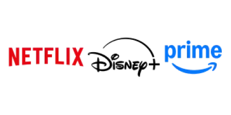 Netflix, Disney+ et Prime