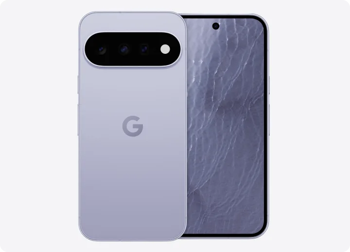 Téléphone Google Pixel 11 de couleur givre.