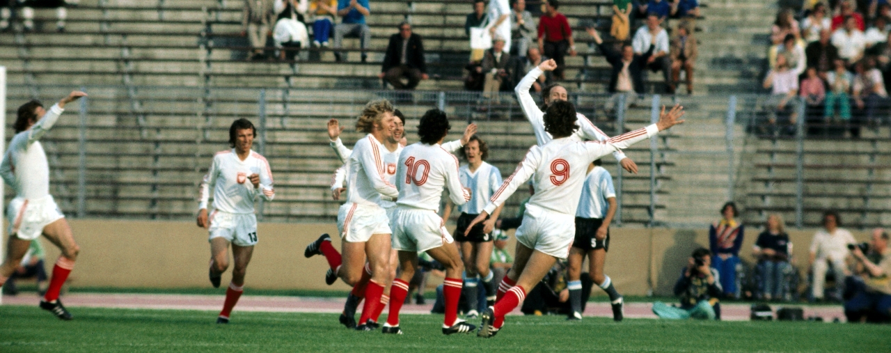 Матч Польша-Аргентина на Чемпионате мира по футболу, 1974 год. Источник: LOOKback / Interfoto / Forum