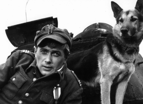 Януш Гайос в сериале «Четыре танкиста и собака», 1966. Фото: Ромуальд Кропат / Forum